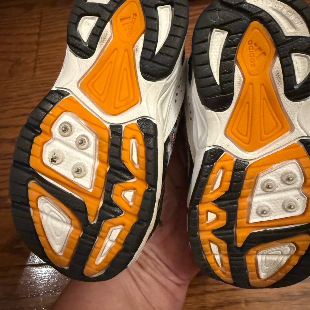 Adidas Kids Sneakers - White and Orange